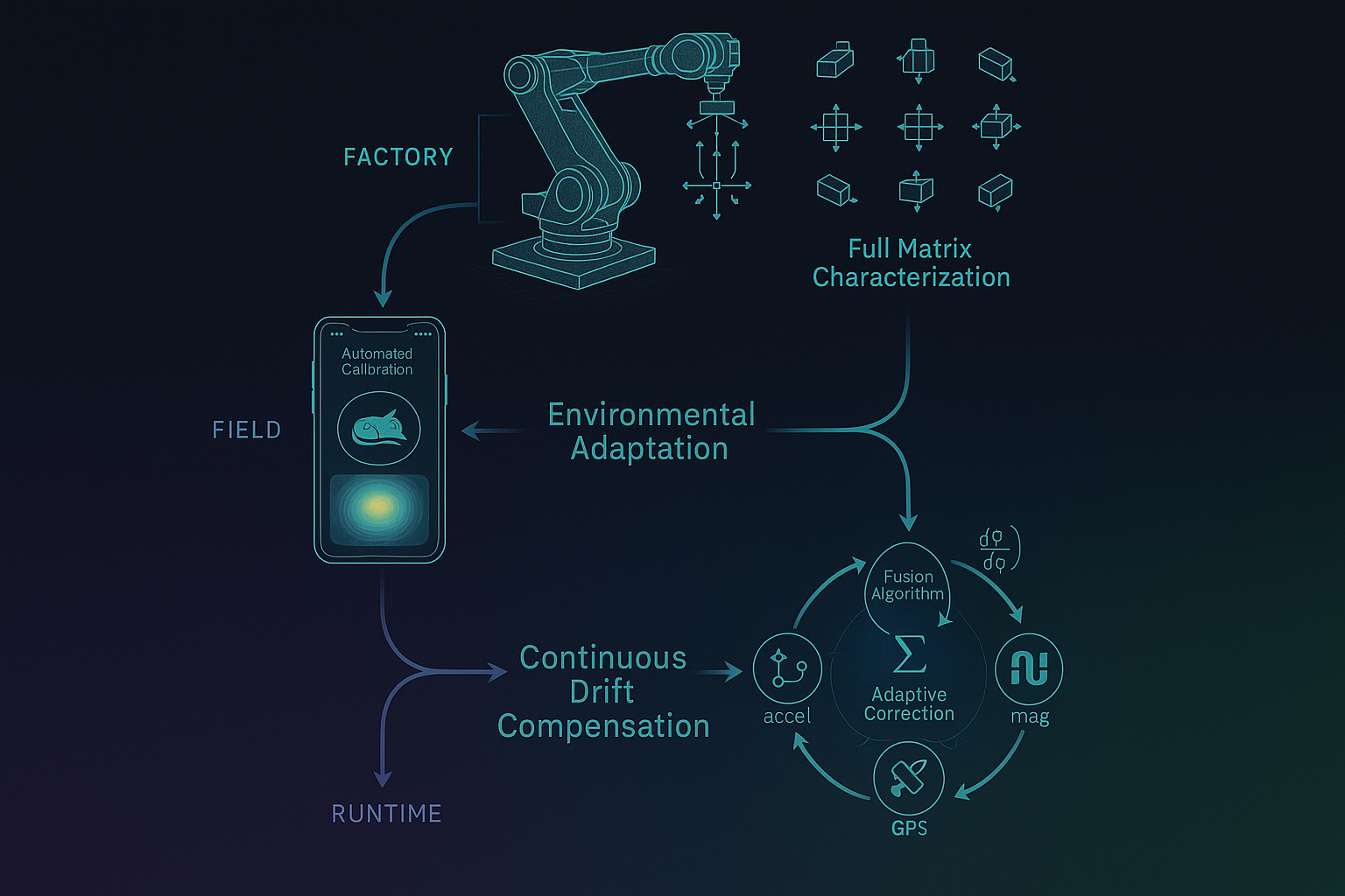 IMU Calibration and Drift Management in Consumer Trackers