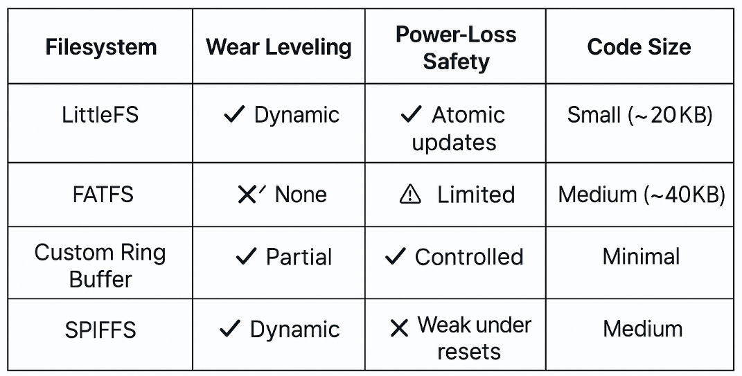Flash Endurance: Smart Storage Strategies for Embedded Edge Systems