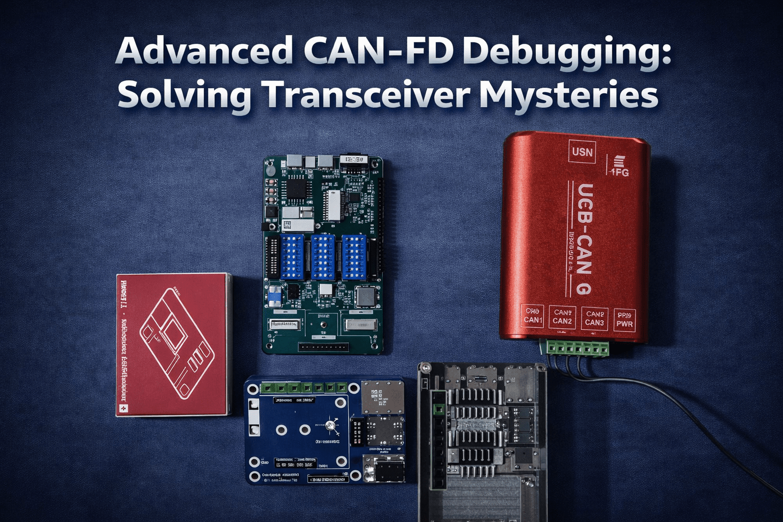 Can Fd Transceiver Module Advanced CAN-FD Debugging: Solving Transceiver Mysteries