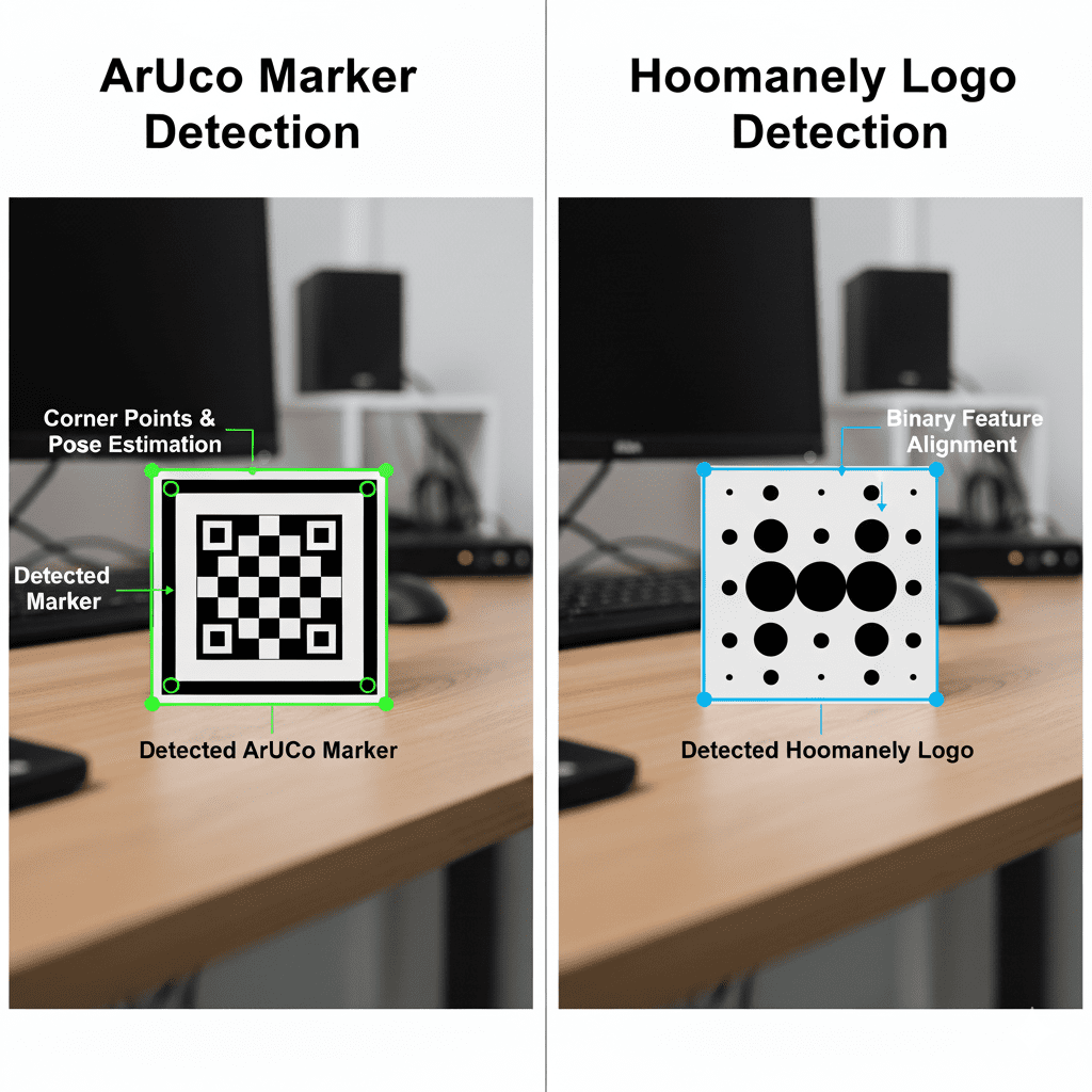 Field test results showing logo detection accuracy and latency across lighting conditions