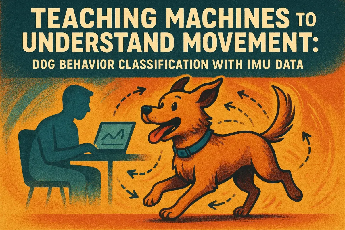 Teaching Machines to Understand Movement: Dog Behavior Classification with IMU Data