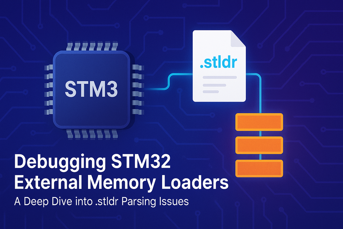 Debugging STM32CubeProgrammer .stldr Parsing Issues: A Deep Dive into External Memory Loaders