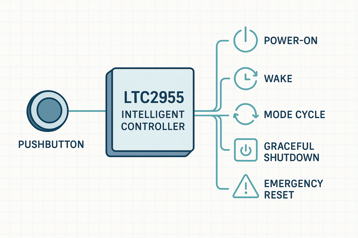 Smart Power Control: The LTC2955 as a Multi-Function Interface Solution