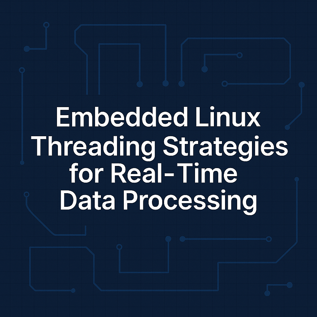 Embedded Linux Threading Strategies for Real-Time Data Processing