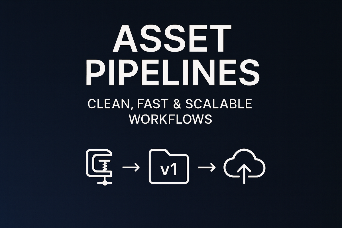 Asset Pipelines for Small Teams