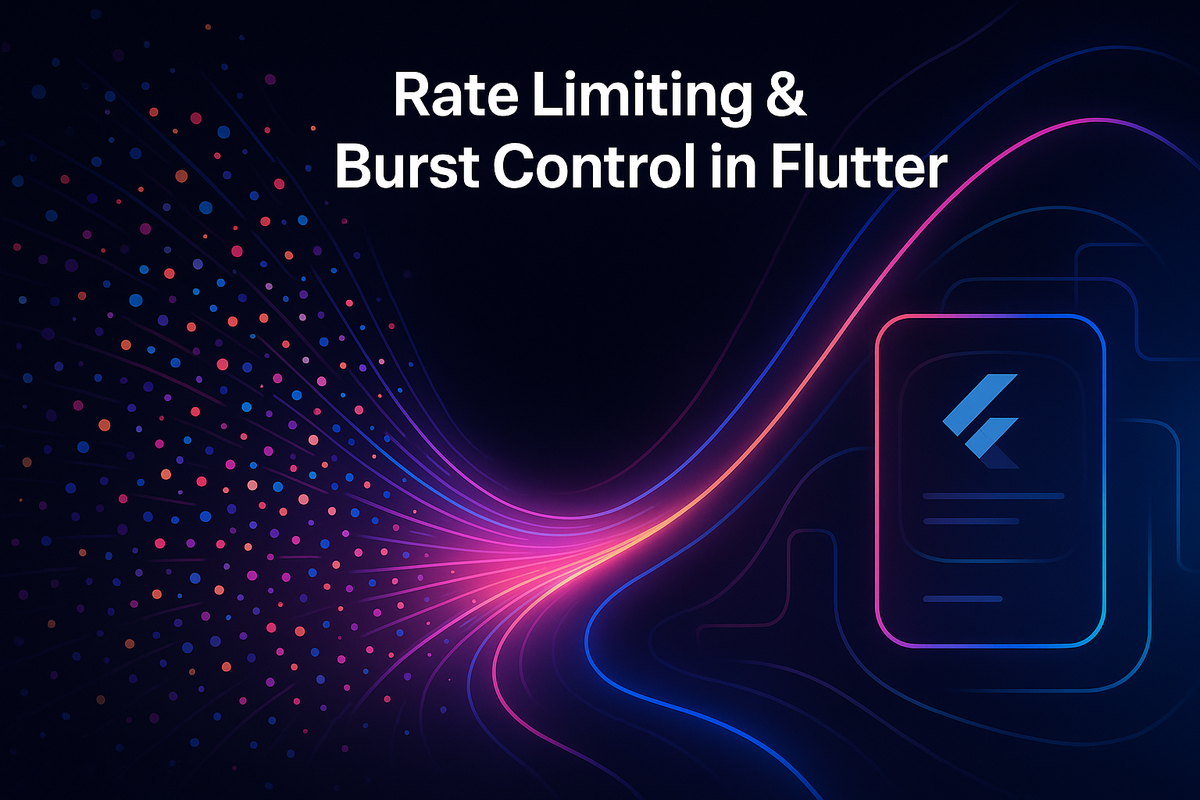 Rate Limiting and Burst Control in Flutter: Preventing API Floods and UI Storms
