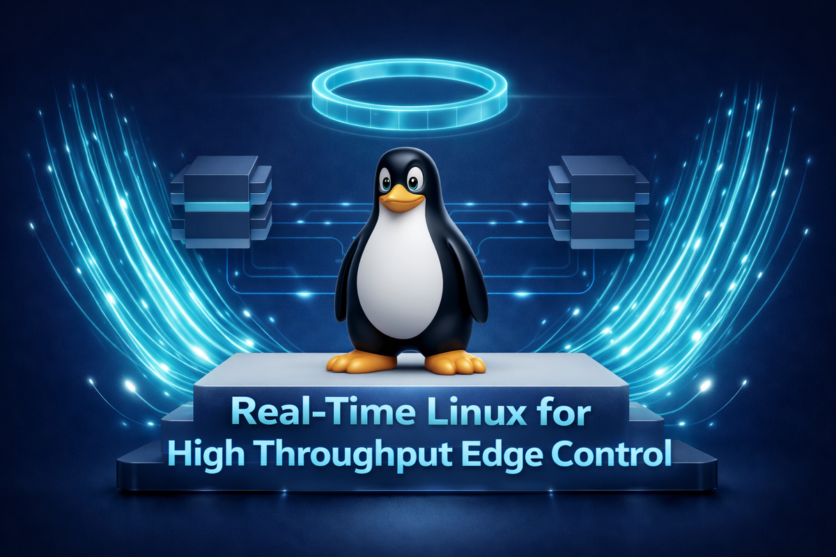 Real-Time Linux for High-Throughput Edge Control