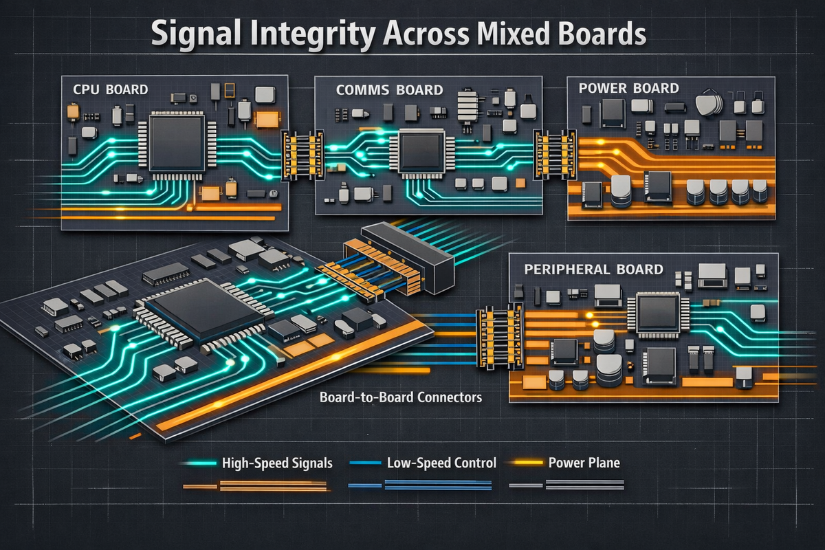 Signal Integrity Across Mixed Boards: Engineering Predictability Into vBus PCBs