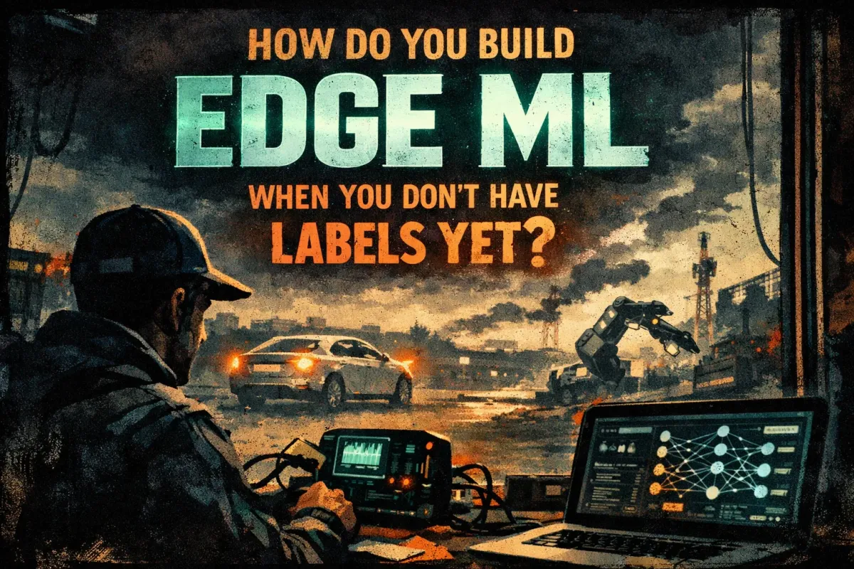 How Do You Build Edge ML When You Don’t Have Labels Yet?