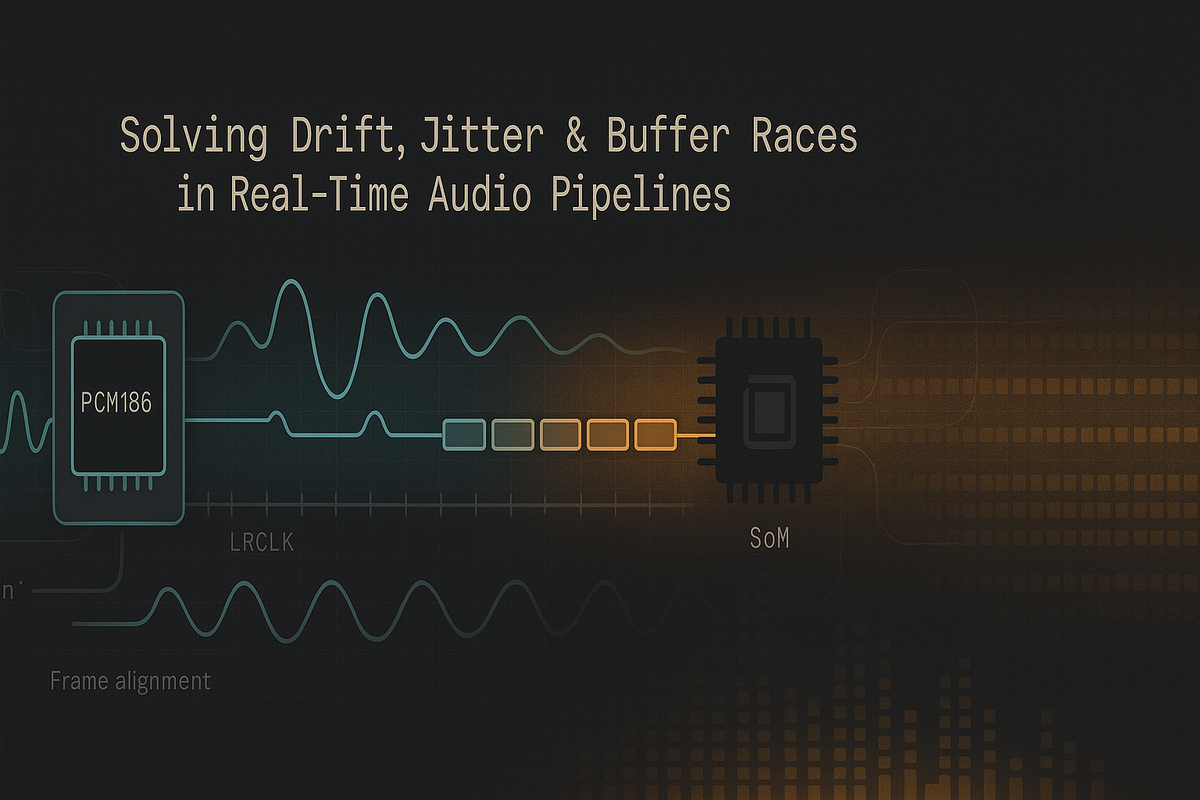 Resilient Audio on Modular SoMs: Architecture Lessons from Integrating the PCM1862