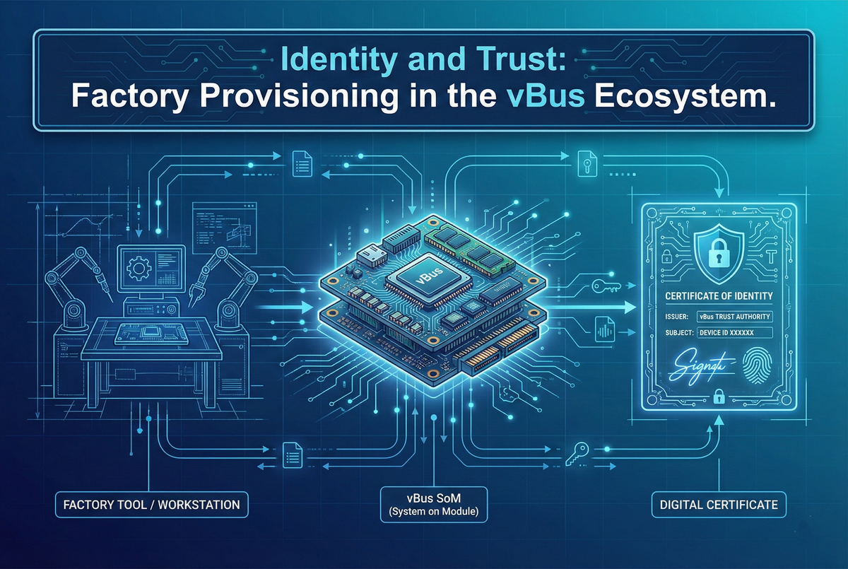 Identity and Trust: Factory Provisioning in the vBus Ecosystem