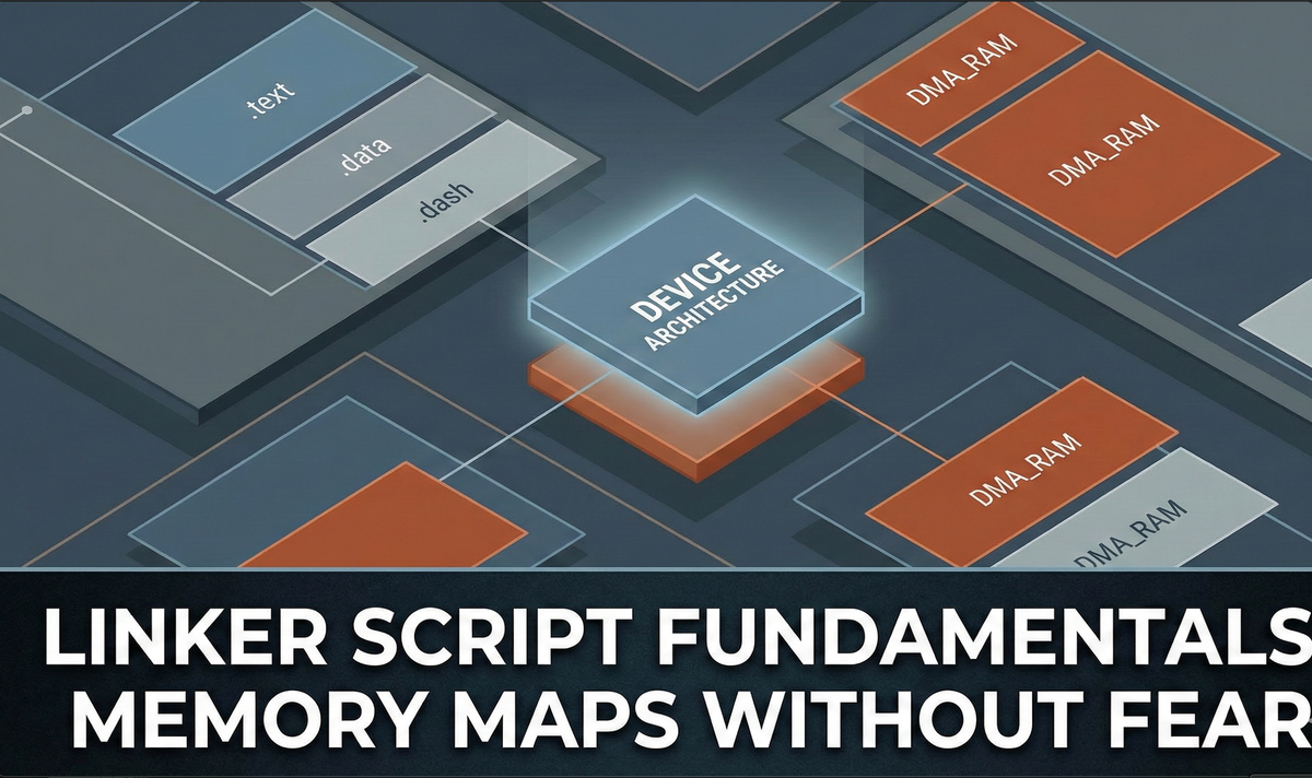 Linker Script Fundamentals for New MCUs: Memory Maps Without