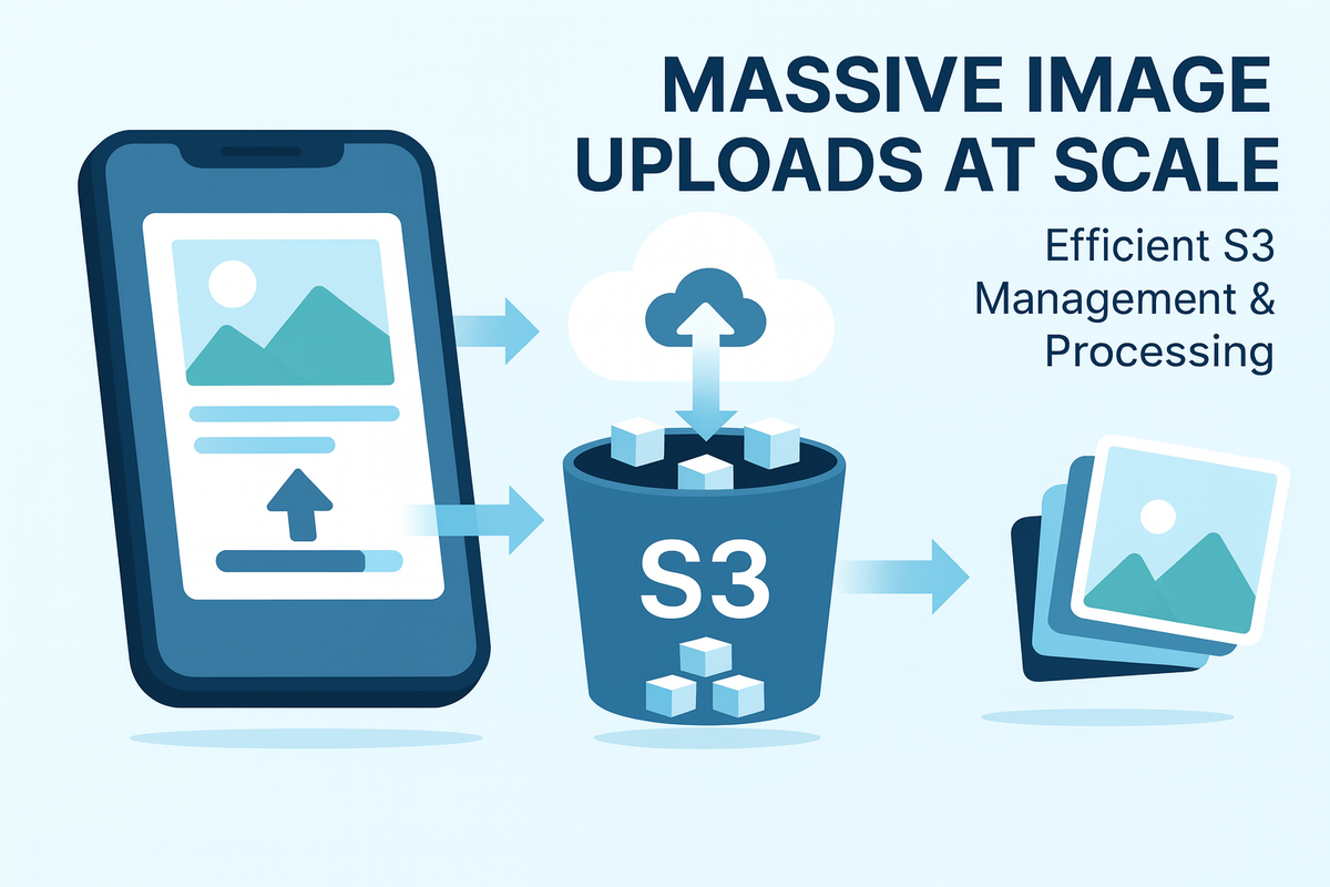 Handling Massive Image Uploads at Scale: S3 Pipelines, Compression, & Lifecycle Policies