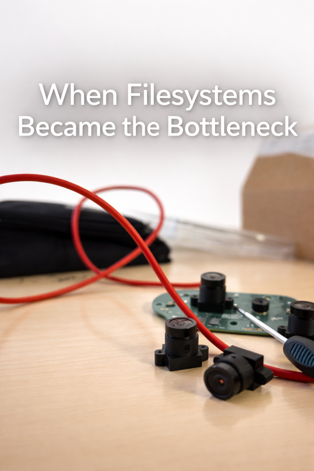 When Filesystems Became the Bottleneck