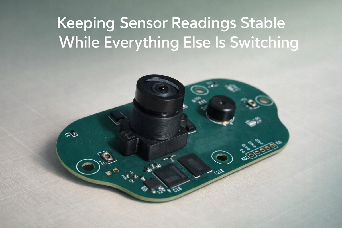 Keeping Sensor Readings Stable While Everything Else Is Switching