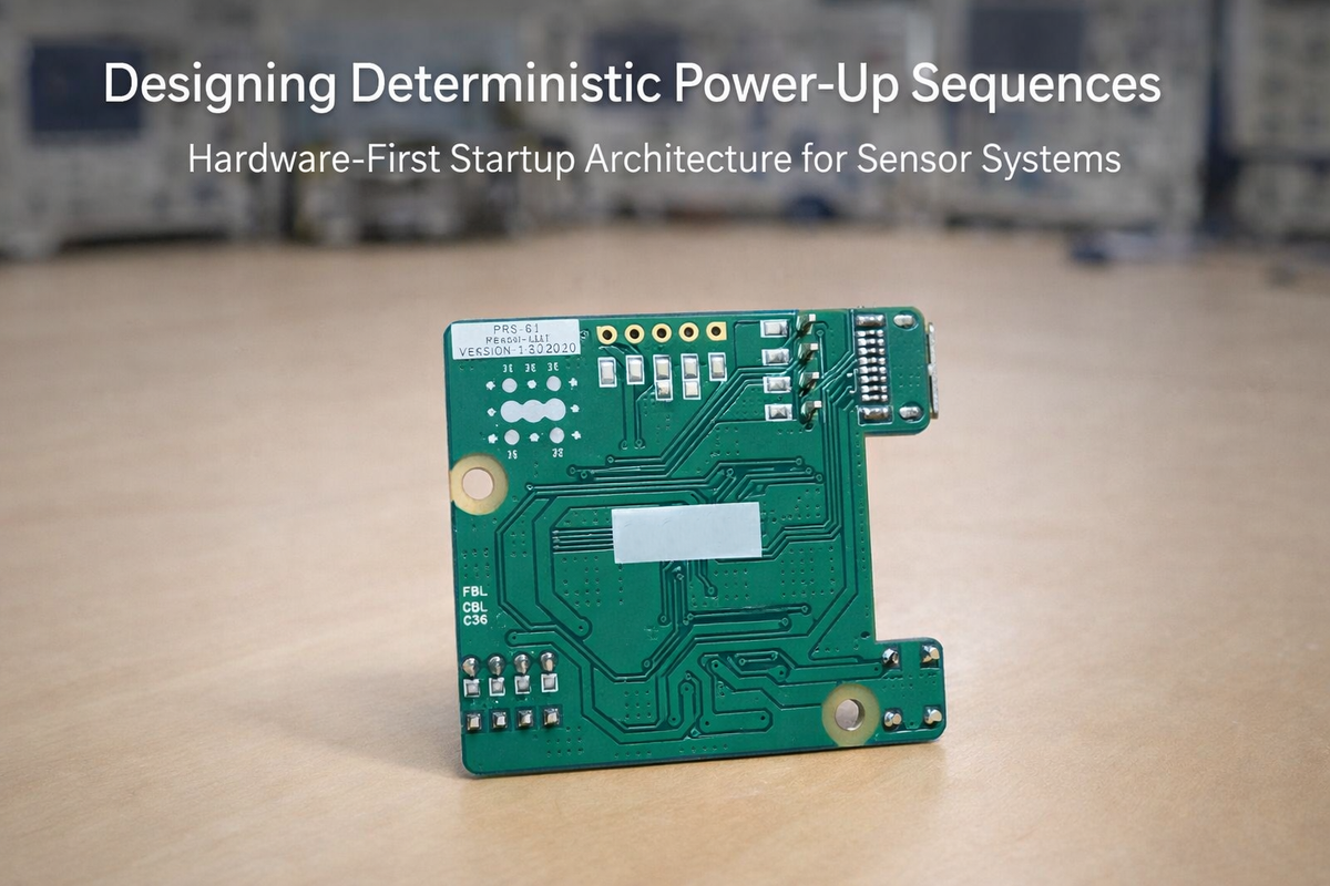 Designing a Power-Up Sequence That Works Before Firmware Exists