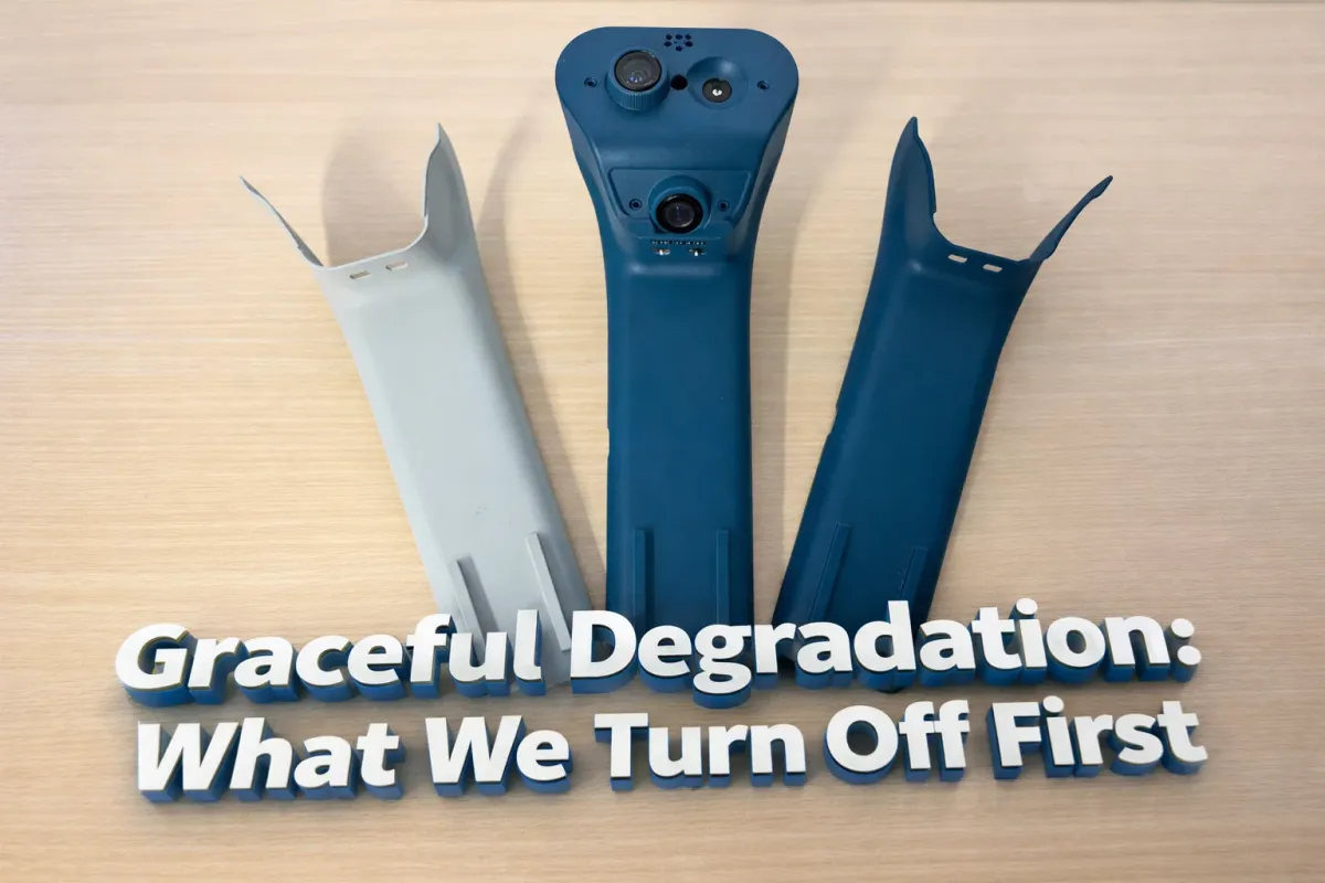 Graceful Degradation: What We Turn Off First