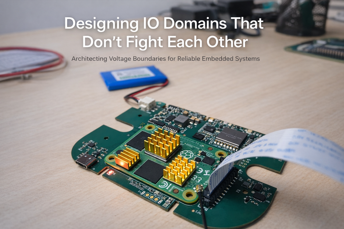 Designing IO Domains That Don’t Fight Each Other