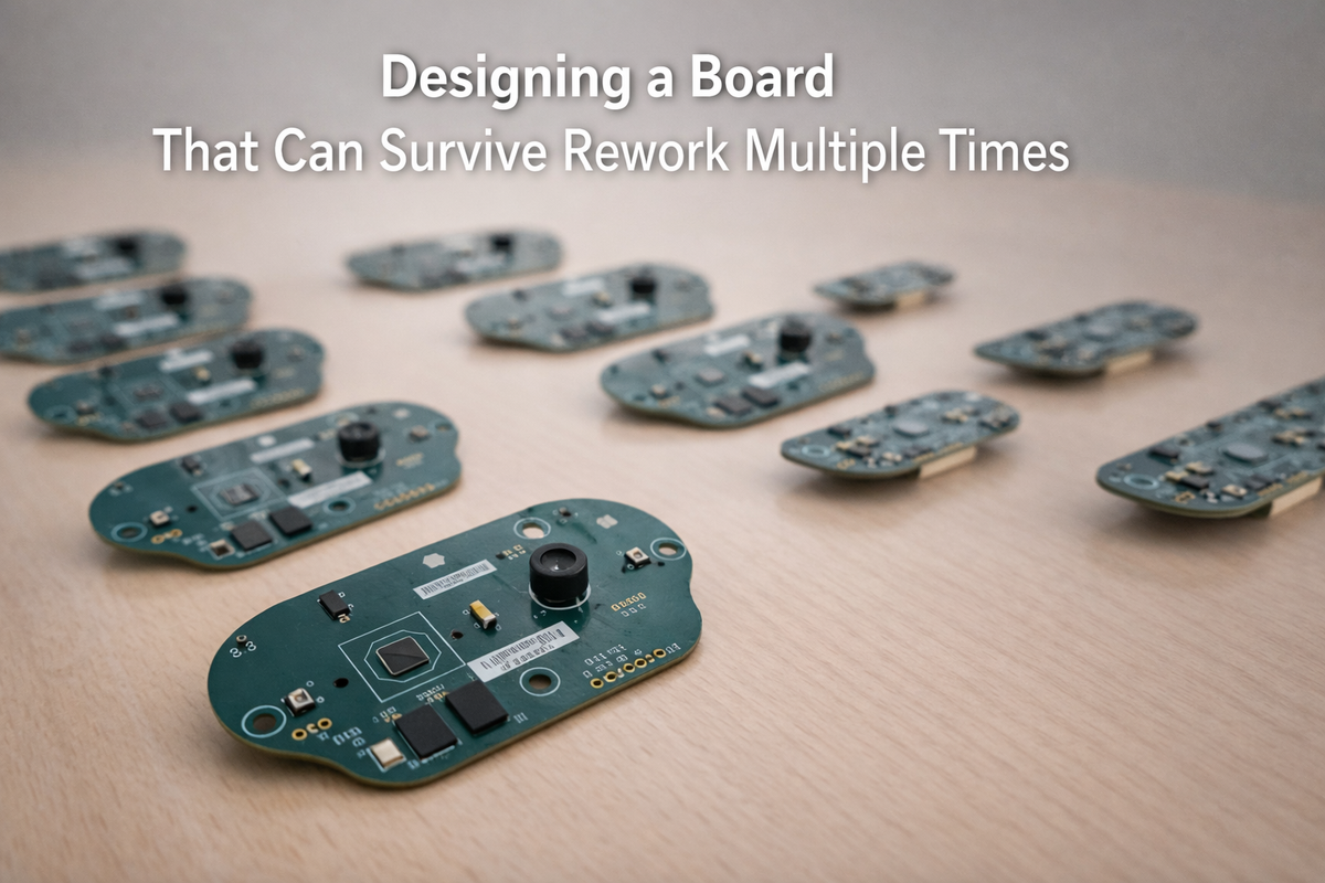Designing a Board That Can Survive Rework Multiple Times