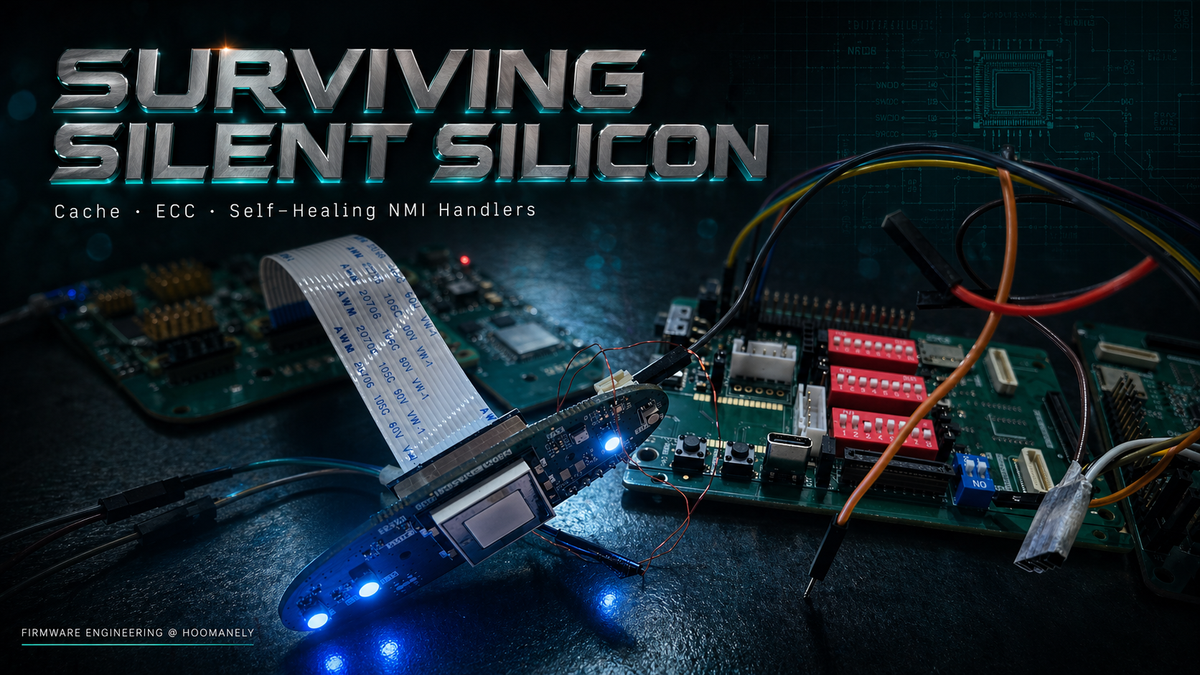 Surviving Silent Silicon: Cache, ECC, and Self-Healing NMI Handlers