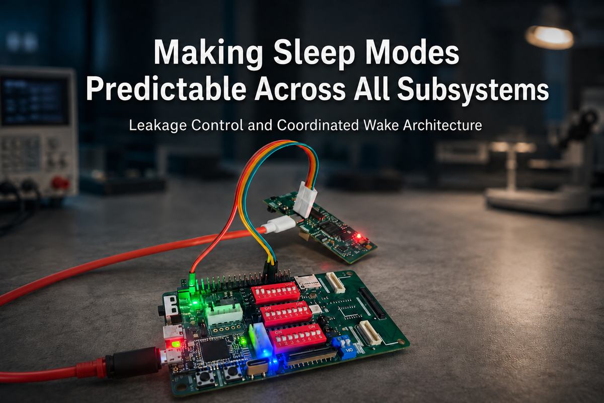 Making Sleep Modes Predictable Across All Subsystems