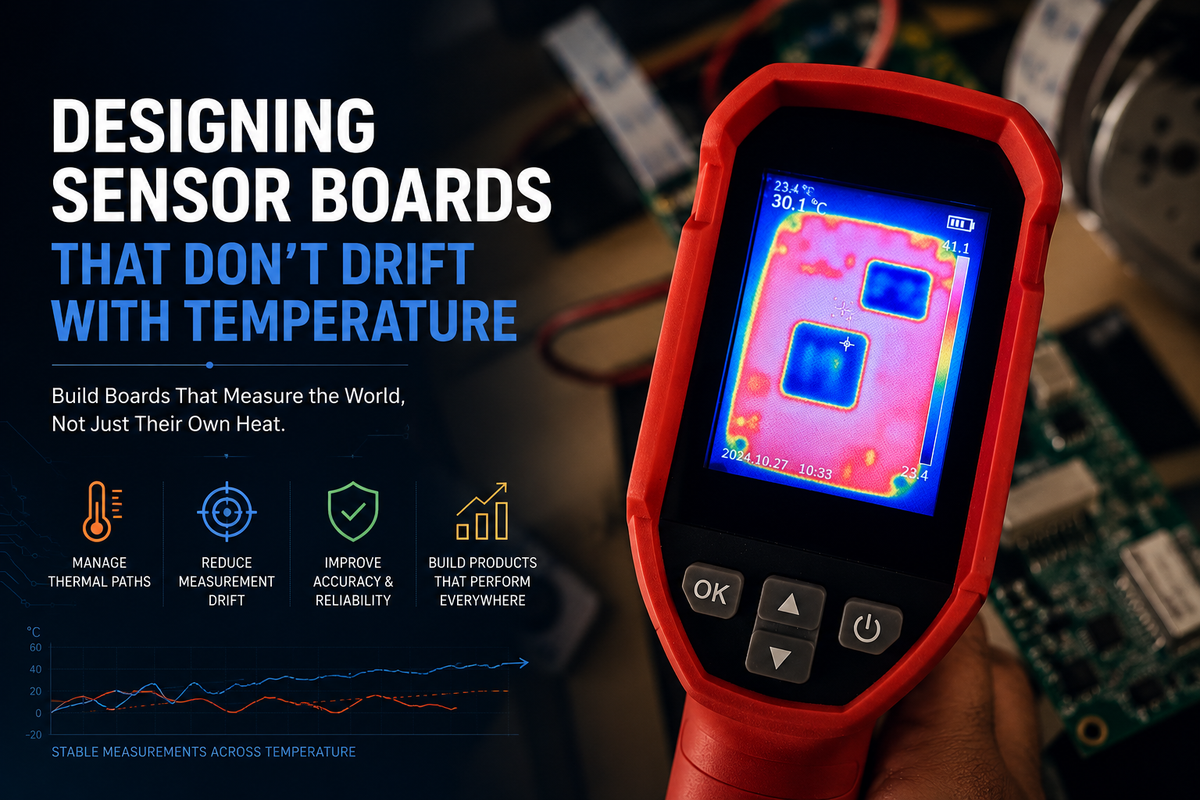 Designing Sensor Boards That Don't Drift With Temperature