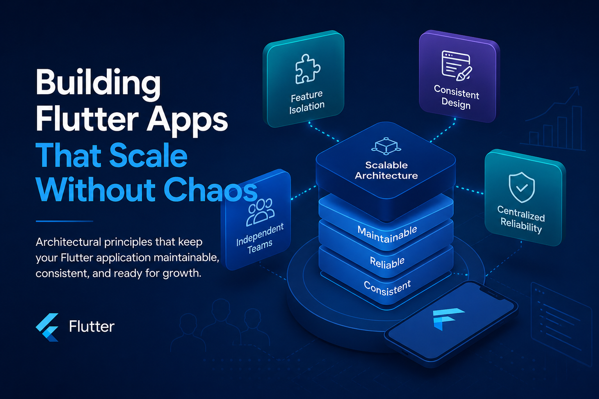 The Engineering Principles Behind Scalable Flutter Apps