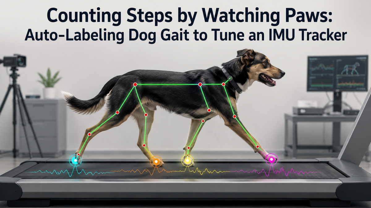 dog walking on treadmill