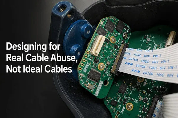 Designing for Real Cable Abuse, Not Ideal Cables