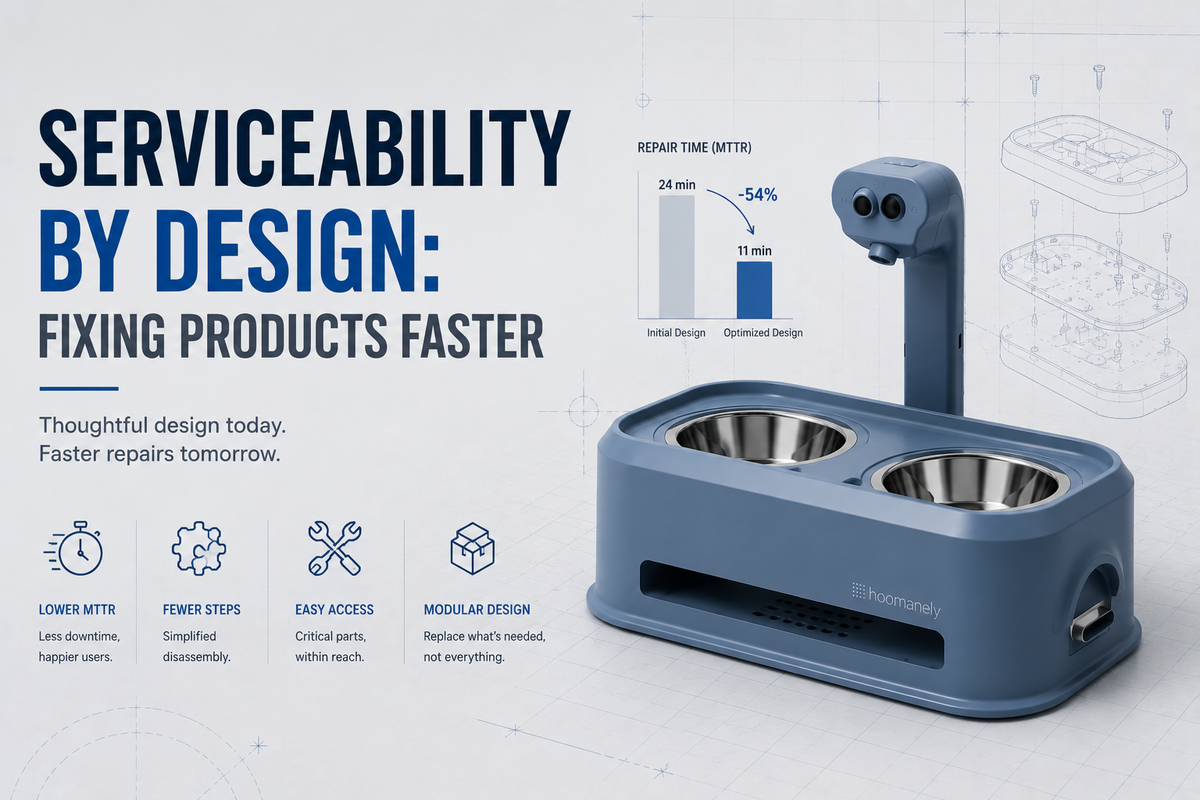 Serviceability by Design: Fixing Products Faster