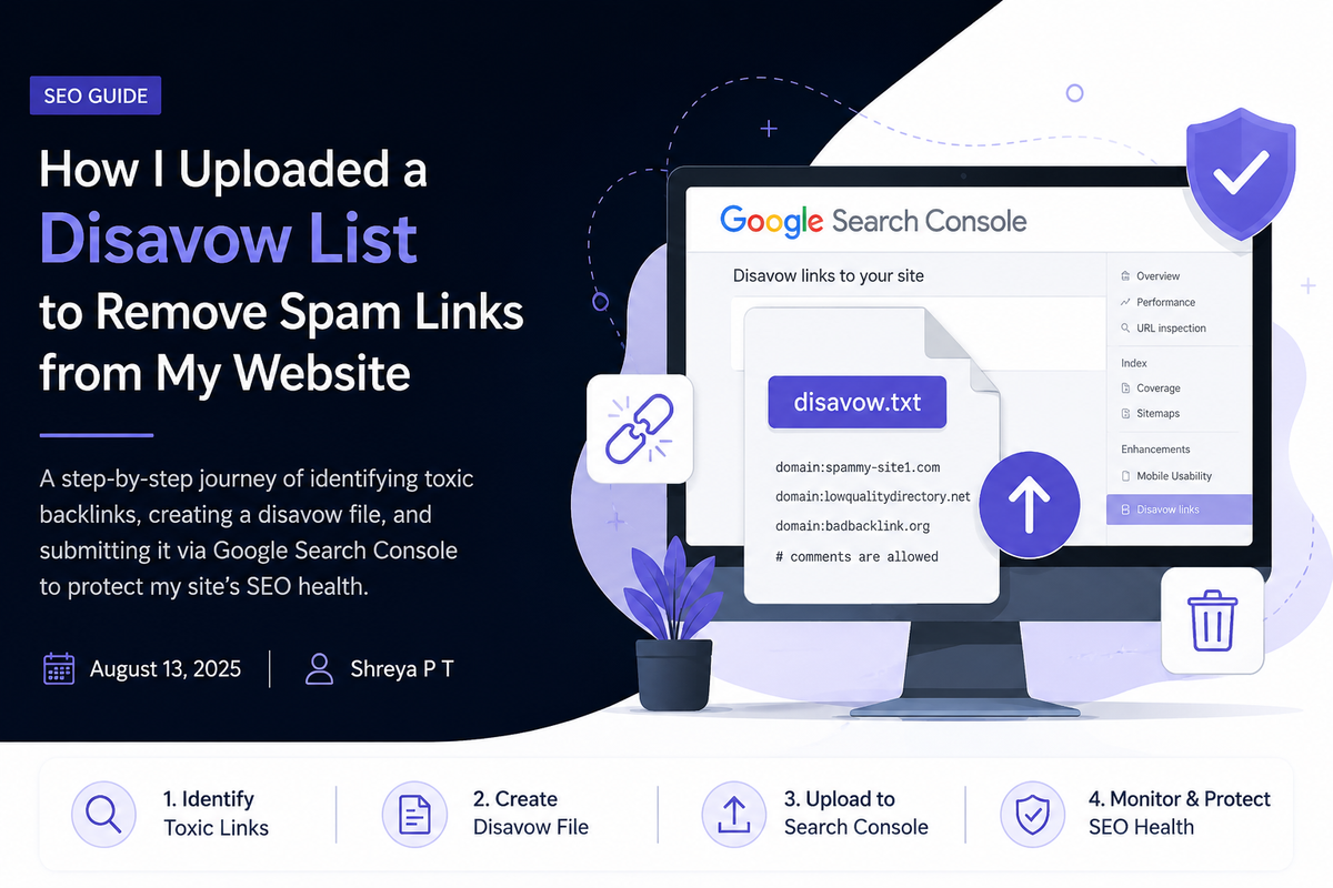 How I Handled Spam Backlinks Using Google’s Disavow Tool