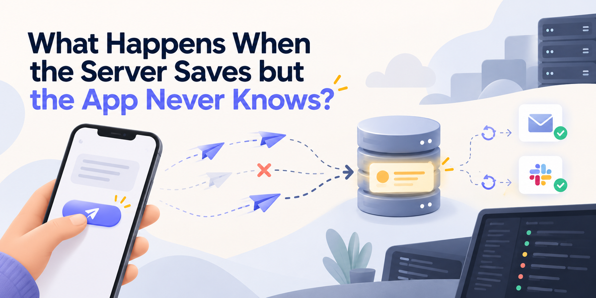 What Happens When the Server Saves but the App Never Knows?