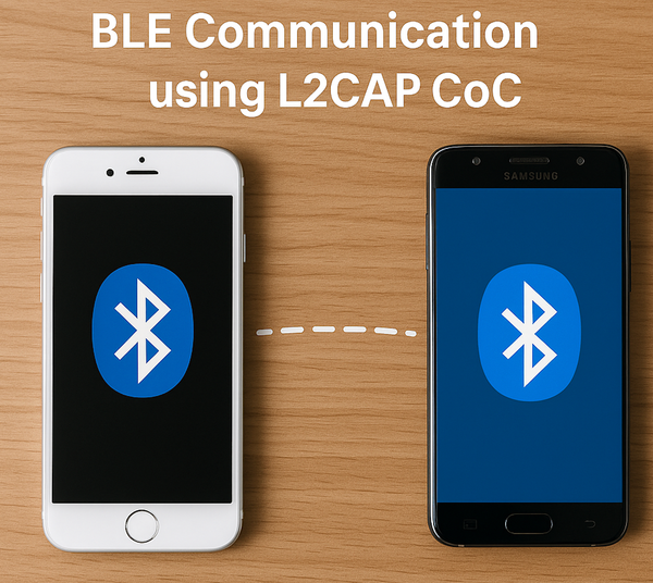 Implementing L2CAP Connection-Oriented Channels (CoC) over BLE in Flutter