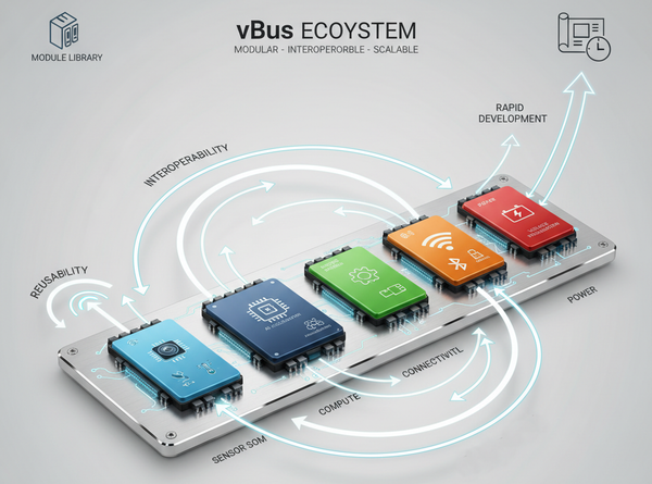Designing vBus: A Universal  Bus Architecture for Modular Embedded Systems