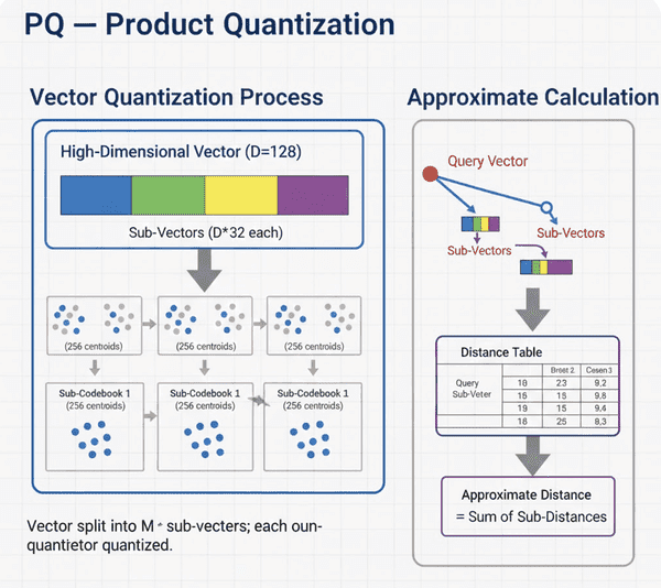 How Vector Databases Search: A Practical Guide to IVF, HNSW, PQ & ScaNN