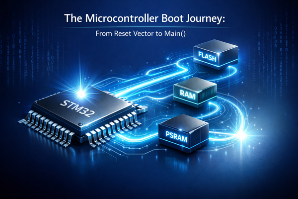 The Microcontroller Boot Journey: From Reset Vector to Main()