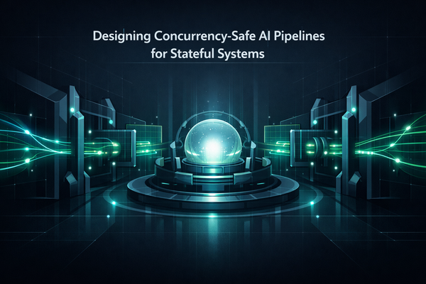 Designing Concurrency-Safe AI Pipelines for Stateful Systems