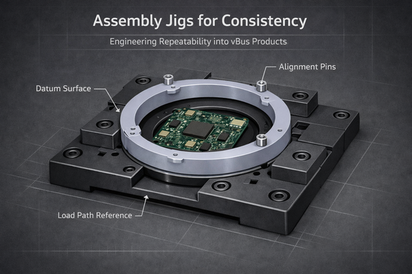 Assembly Jigs for Consistency: Engineering Repeatability into vBus Products