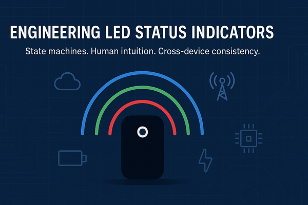 LED Status Color Architecture: Encoding System States for Human Intuition
