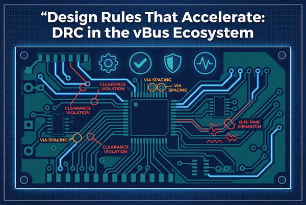 Design Rules That Work: PCB DRC at Scale in the vBus Ecosystem