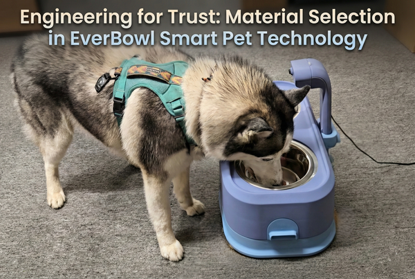 Engineering for Trust: Material Selection in EverBowl Smart Pet Technology