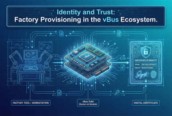 Identity and Trust: Factory Provisioning in the vBus Ecosystem