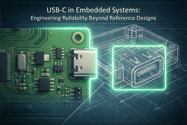 USB-C in Embedded Systems: Engineering Reliability Beyond Reference Designs