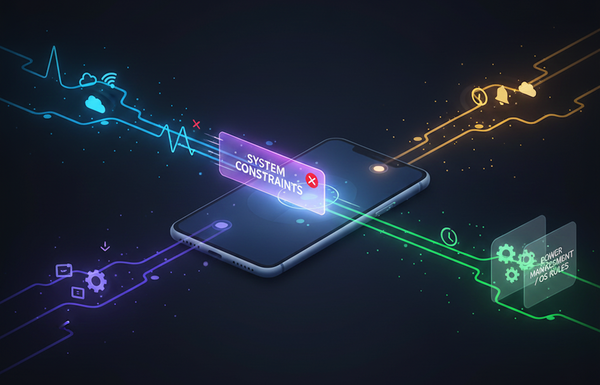 Background Execution Is a Privilege, Not a Feature