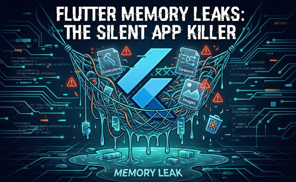 The Truth About Memory Leaks in Flutter — And How to Prevent Them