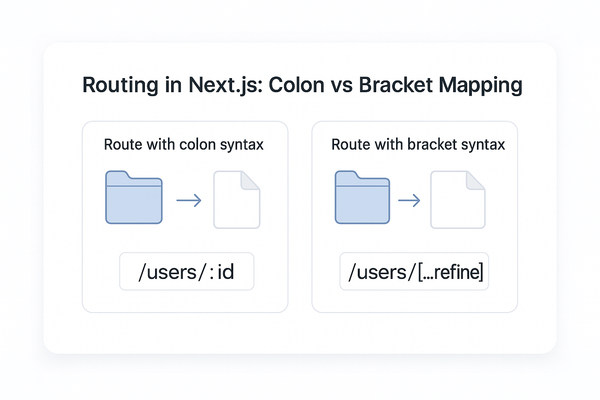 Catch-All vs. Explicit Route Mapping: Colon vs. Bracket Params Explained