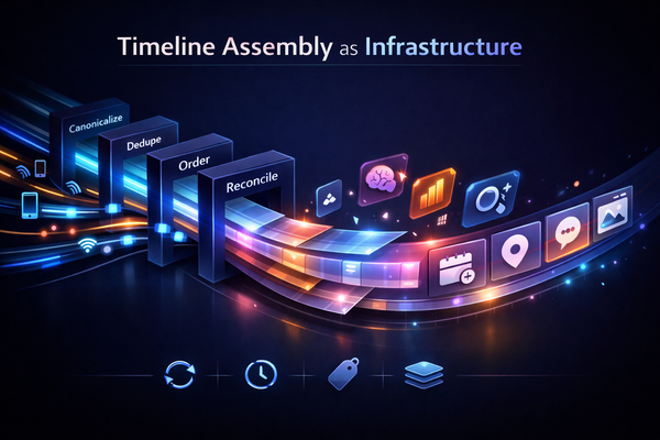 Timeline Assembly as Infrastructure
