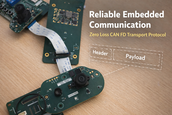 Designing a Reliable Stop-and-Wait Transport Protocol on CAN FD for Deterministic Embedded Systems