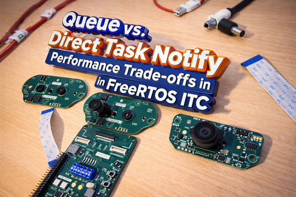 Queue vs. Direct Task Notify Performance Trade-offs in FreeRTOS ITC