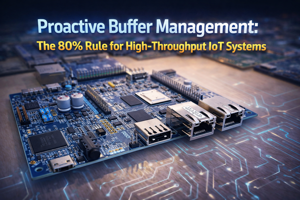 Proactive Buffer Management: The 80% Rule for High-Throughput IoT Systems